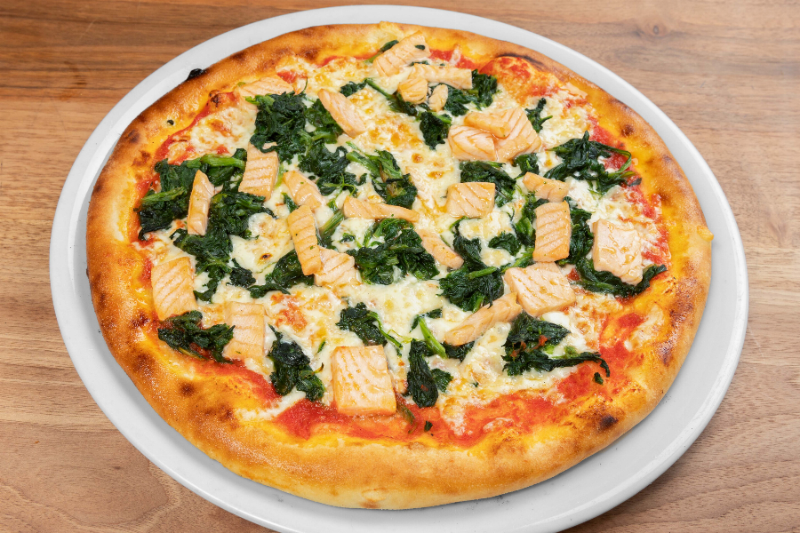 Pizza Salmone & Spinaci